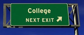 College Next Exit
